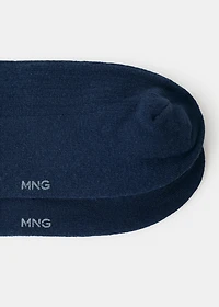 Animal embroidered cotton socks