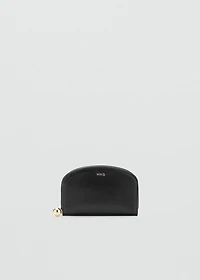 Medium wallet with mini-bead embellishment