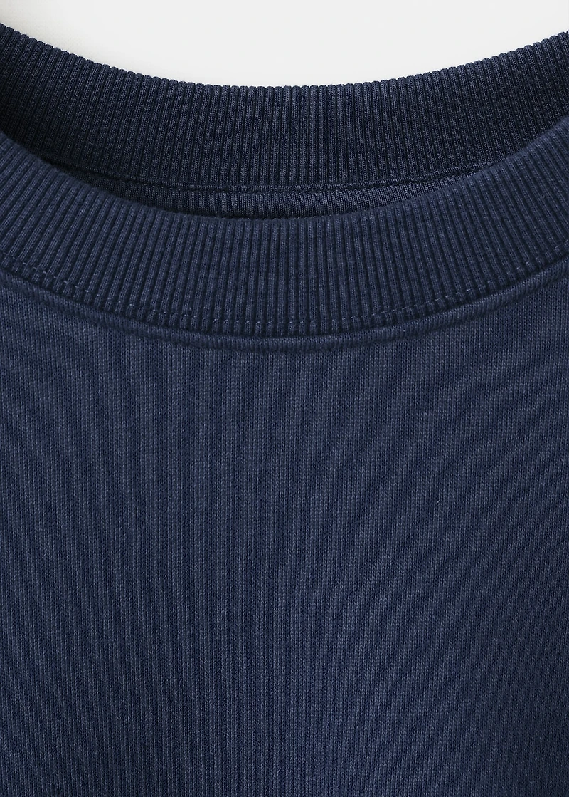 Glitter message sweatshirt