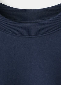 Glitter message sweatshirt