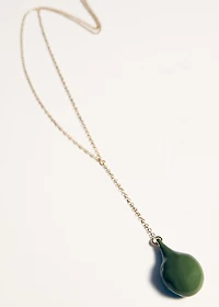 Metal pendant necklace