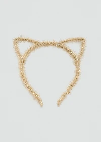 Kitten ear hairband