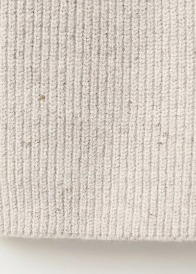 Ribbed knit cardigan