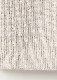 Ribbed knit cardigan