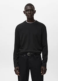 Long-sleeved regular-fit t-shirt