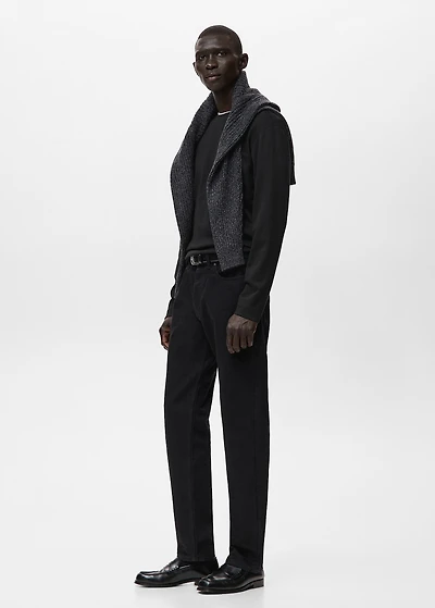 Long-sleeved regular-fit t-shirt