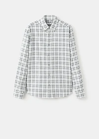 Regular Fit Plaid Flannel Shirt