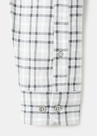 Regular Fit Plaid Flannel Shirt