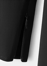 Asymmetrical open-back dress