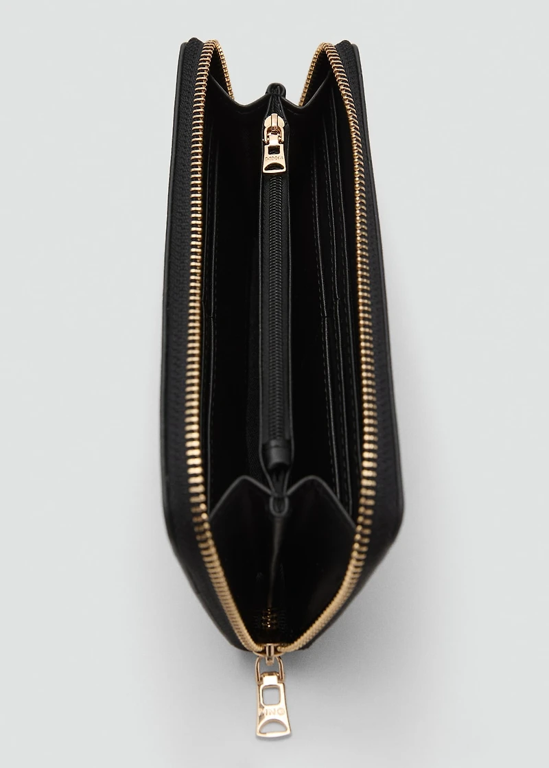 Saffiano-effect wallet