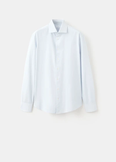 Classic-fit striped shirt