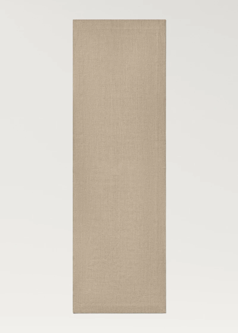 Linen table runner