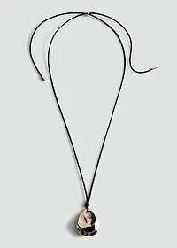 Metal pendant necklace