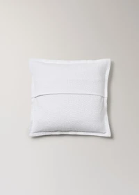 Jacquard cotton textured cushion cover 50x50 cm