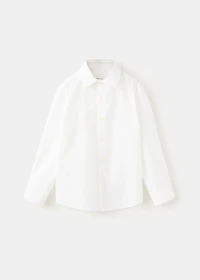 Cotton poplin shirt