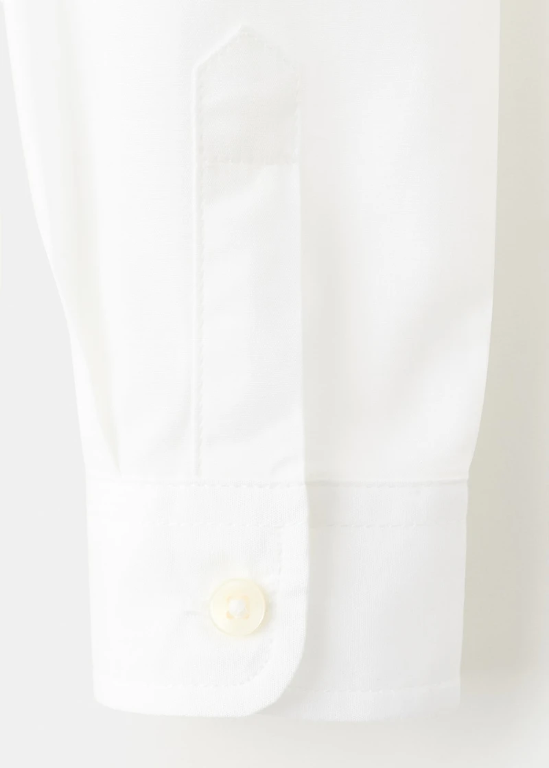 Cotton poplin shirt