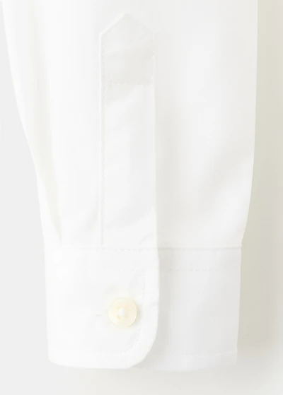 Cotton poplin shirt