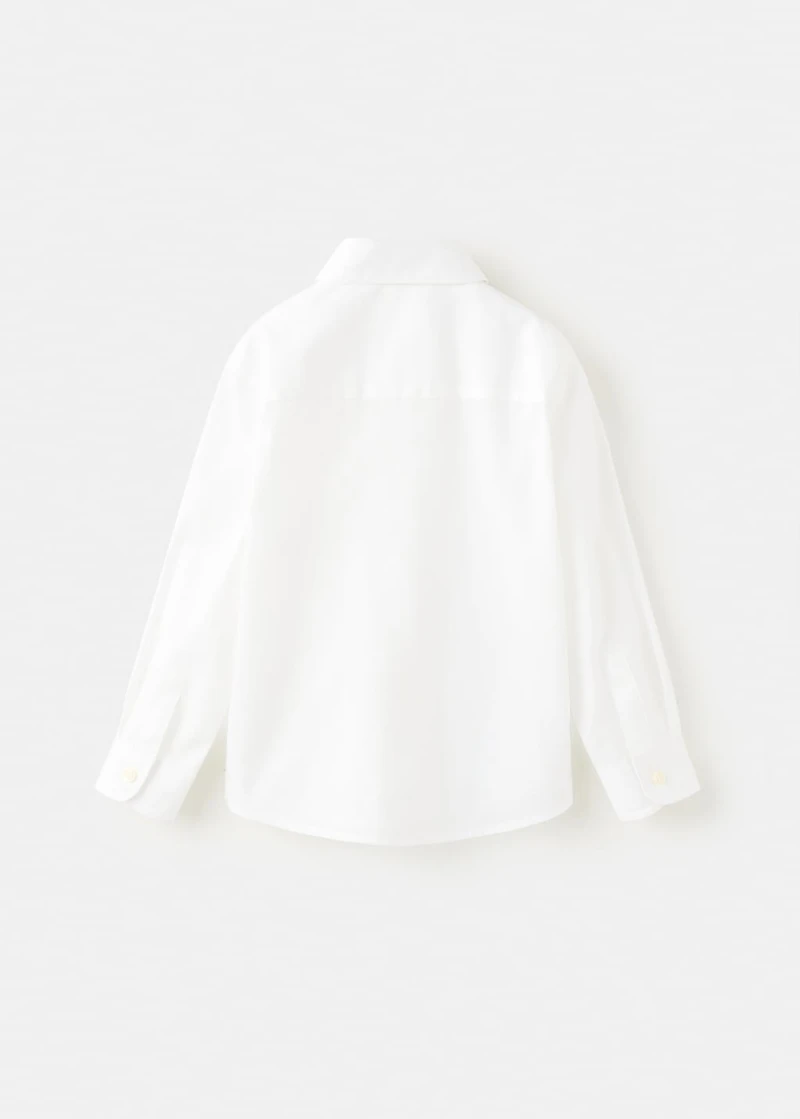 Cotton poplin shirt