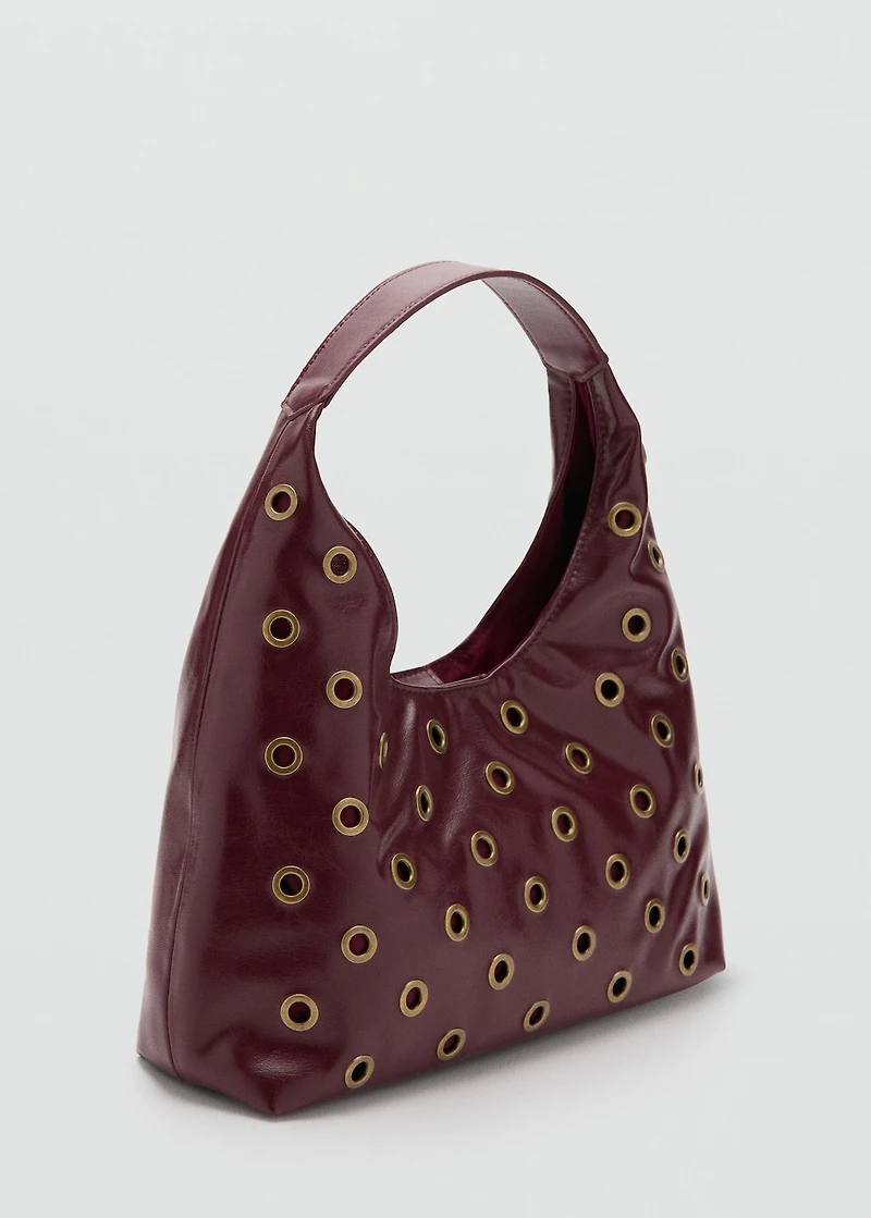 Studded tote bag