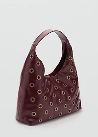 Studded tote bag