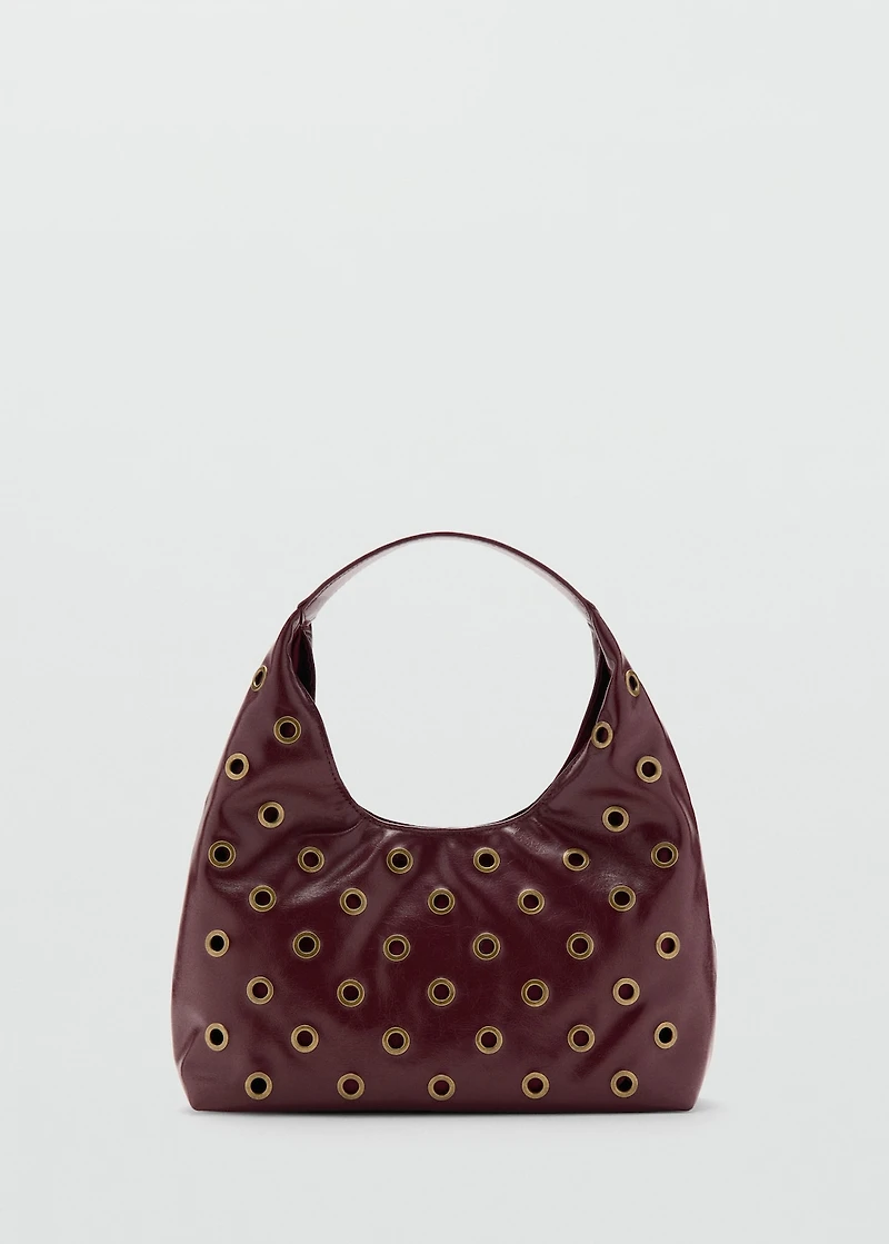 Studded tote bag
