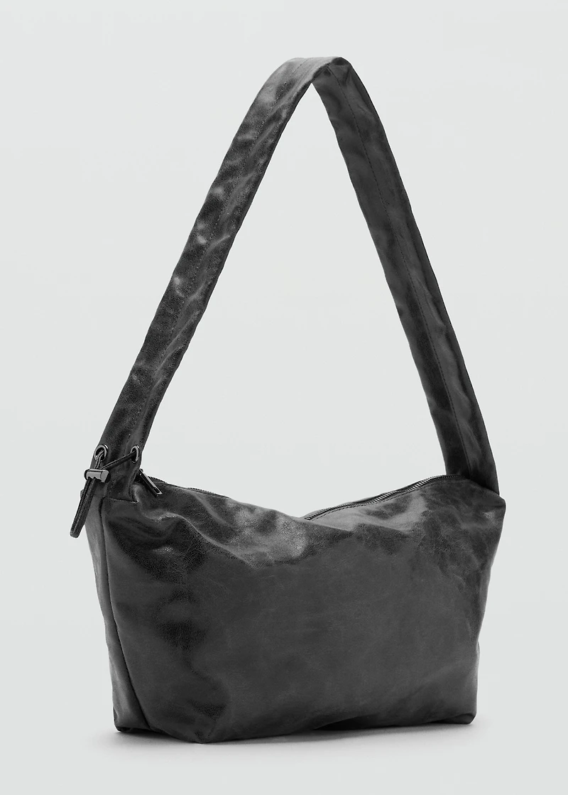Faux-leather bag