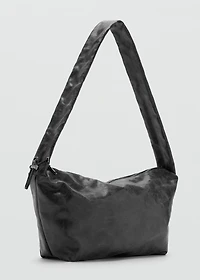 Faux-leather bag