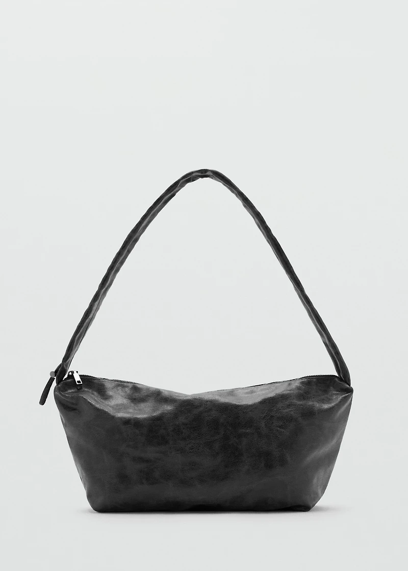 Faux-leather bag