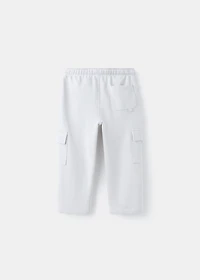Cotton cargo joggers