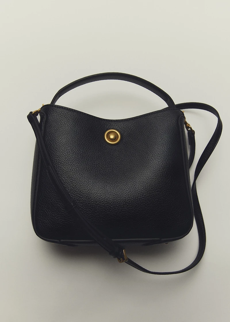 Small bucket bag with metal detail