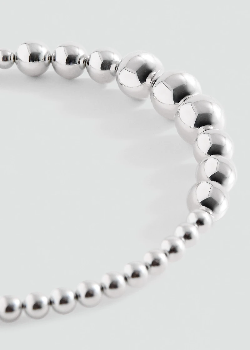 Bead appliqué hairband