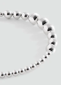 Bead appliqué hairband