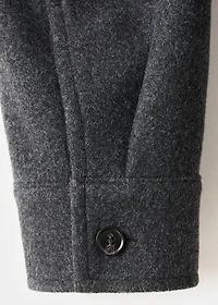 Regular fit flannel overshirt