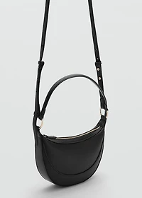 Oval shoulder bag