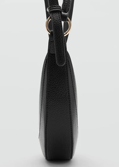 Oval shoulder bag