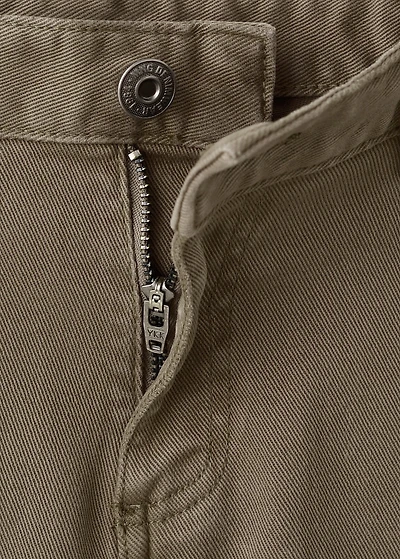 Straight cotton jeans