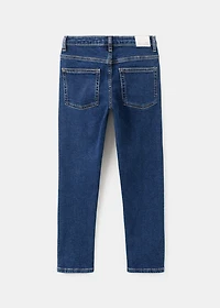 Mid-rise slim-fit jeans