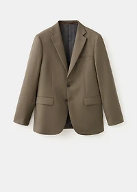 Turin 100% virgin wool suit blazer