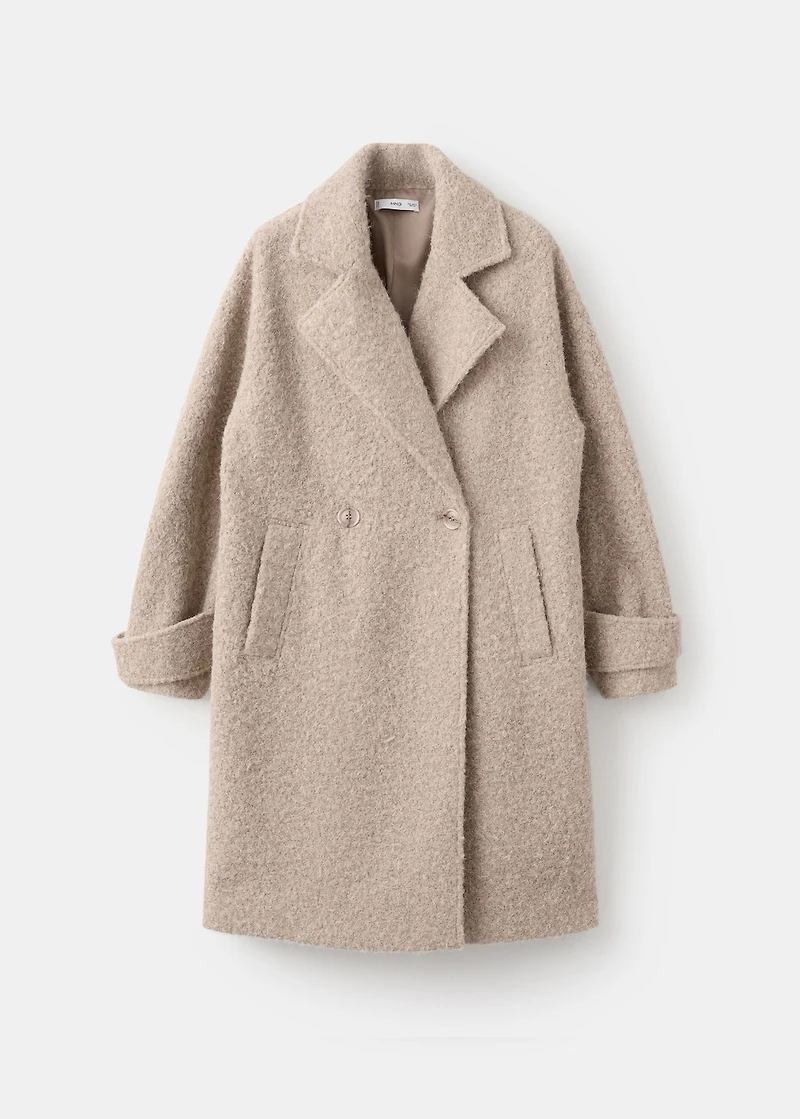 Lapels bouclé coat