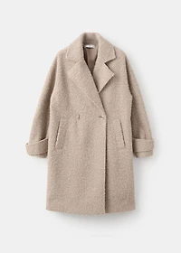 Lapels bouclé coat