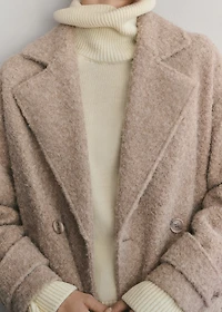 Lapels bouclé coat