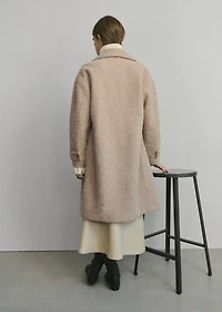 Lapels bouclé coat