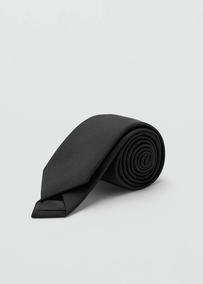 Smooth micro-structured tie