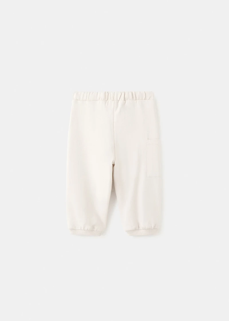 Cargo joggers with drawstring