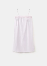 Cotton lace nightgown