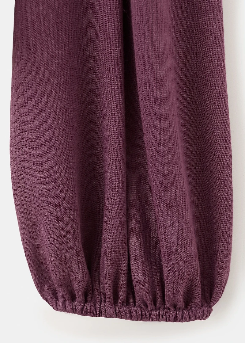 Ruched flowing blouse