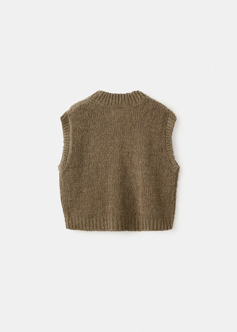 Knitted vest