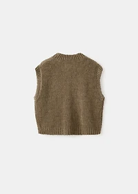 Knitted vest