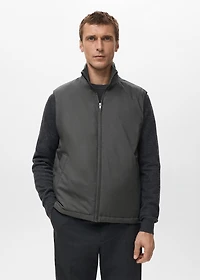 Lightweight quilted vest