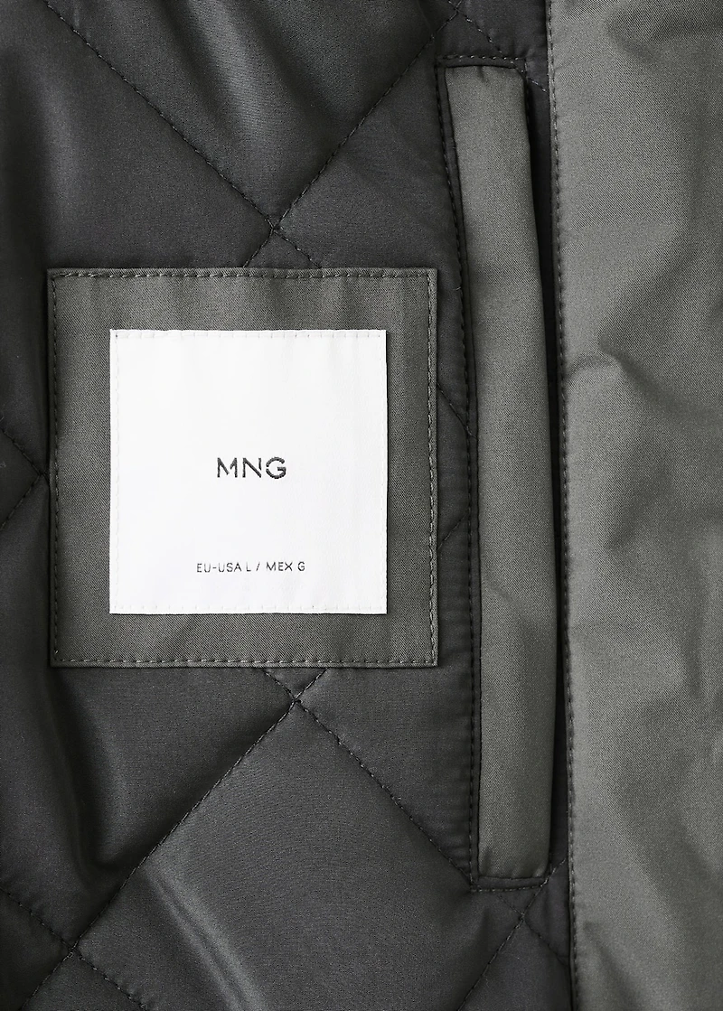 Lightweight quilted vest